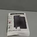 XcaseBar for Samsung Galaxy Note 20 Wallet case with Zipper Credit Card HolderRFID Blocking, Flip Folio Book PU Leather Phone case Shockproof Cover Women Men for Samsung Note20 case Black