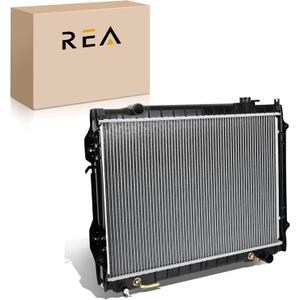 18-11/16 inch Engine Coolant Radiator Assembly Compatible with Toyota Tacoma 1995 1996 1997 1998 1999 2000 2001 2002 2003 2004, 2.4L 2.7L 3.4L, Manual Transmission, 18-11/16" Height, Not for 4WD