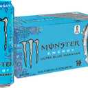 Monster Energy Ultra Blue Hawaiian, Sugar Free Energy Drink, 16 Ounce | Pack of 15 (EXP 11/12/26)