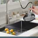 FORIOUS Kitchen Faucets with Pull Down Sprayer, High Arc, Brushed Nickel