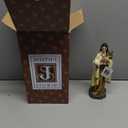 Handpainted Saint Therese Statue Little Flower Home Décor Catholic Patrons and Protectors Religious Marble & Resin Figurine Sculpture, 10 Inches
