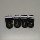 QUMY Dog Shoes for Large Dogs, Medium Dog Boots & Paw Protectors for Winter Snowy Day, Summer Hot Pavement, Water-Resistant in Rainy Weather, Outdoor Walking, Indoor Hardfloors Skid-Resistant Sole (Size 3: 2.0''x2.5''(W*L) (Pack of 4))