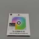 Thermalright TL-C12RW-S V2 CPU Fan 120mm ARGB Case Cooler Fan, 4pin PWM Connector Silent Computer Fan with S-FDB Bearing Included,up to 1500RPM Cooling Fan(White ARGB)