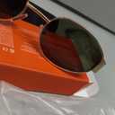 livho 2025 Trendy Oval Sunglasses - Stylish Polarized Shades for Everyday - Retro Metal Frames