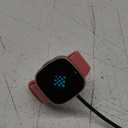 Fitbit Versa 4 Fitness Smartwatch with Daily Readiness, GPS, 24/7 Heart Rate, 40+ Exercise Modes, Sleep Tracking and more, Pink Sand/Copper Rose, One Size (S & L Bands Included)