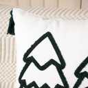 Christmas Tree Pillow Covers 12x20 Decorative Christmas White Throw Pillow Cases Winter Holiday Couch Cushion Case for Sofa Bed Room Home Decor