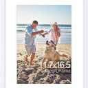 decorUhome A3 Picture Frame, Display Pictures 8.3x11.7 with Mat or 11.7x16.5 without Mat, Wall Mounting Photo Frame, White, 1 Pack
