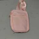 Mini Sling Bag Crossbody Fanny Pack Men & Women - Switchable Strap, RFID Blocking, Water-Repellent, Hidden Pocket (Pink)