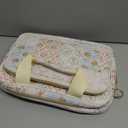 Bible Cover Case for Women, Large Quilted Bible Bag with Bible Study Supplies 5*Sticker & 5*Highlighter & 5*Pen, Stylish Church Bag Journaling Kit, Mothers Day Christian Gifts (Patchwork)