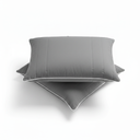 Throw Pillow Decorative 16 X 26 Inches Pack of 2 for Couch Sofa Bed Living Room, Gray