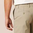 Amazon Essentials Men's Slim-Fit 11" Flat-Front Comfort Stretch Chino Short (29, Tan)