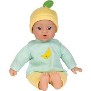 Adora Sweet Baby - 11 Soft & Cuddly Baby Doll, Realistic Features, Gentle Scent, Machine Washable, Lightweight & Easy to Hold | Adorable Playmate (Banana) (Green/Yellow)