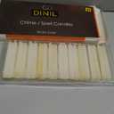 Govinda - 4 Inch Mini Ritual Chime Spell Candles - Pack of 20 - (4 Inch, White)