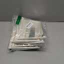 Taiyin 4 Packs 4 x 4 Inch Vinyl Post Skirt Split Style Vinyl Fence Post Skirt White PVC Posts Column Wraps Porch Two Piece England Base Trim Ring Railing for Hand and Stair Rails