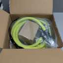 50 Amp Generator Cord 15FT and Power Inlet Box, NEMA 14-50P Male to SS2-50R 125/250V Twist Lock Connector with Pre-Drilled NEMA SS2-50P Generator Inlet Box for Generator to House, ETL Listed