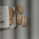 UNIQOOO 10 Set 2" Arch Birch Wood Stand with Cards |1.2mm Slot, for Name Cards, Place Card Holder, Photo Display Stand | for Event Decor, Retail Shop, Cafe Restaurant Menu, Business Card, Name Tag