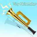 Lewtemi 24 Pack 7 Inch Metallic Trumpet Toys Plastic Trumpets Kids Horn Musical Instruments Music Party Favors Noisemaker Toys for Parties Events Stage Props