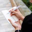 6pcs Gel Pens, 0.5mm Quick Dry Black Ink Fine Point Smooth Writing Pens, Cute Pens with Green Box for Journaling, Office, School Supplies