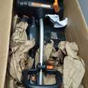 WORX Nitro 40V 12'' Cordless Snow Shovel, Electric Snow Thrower for 4-Car Driveway, Snow Removal with Brushless Motor & 2 Speed Control, 2 4.0 Ah Batteries and Charger Included, WG460