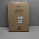BEMIS 1955CT Commercial Open Front Plastic Toilet Seat, Heavy Duty Industrial Seat without Lid, Secure Installation for Long Lasting Use, Made in USA, Elongated, White