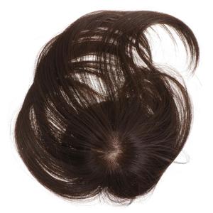 Angoily 3pcs Fashion Extension Natural Air Bangs Clip in Hair Fringe Flat Clips Hair Extensions French Pins for Ladies