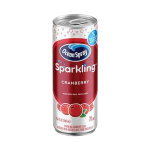 Ocean Spray® Sparkling Cranberry Juice Drink, 11.5 Fl Oz Cans, 4 Count (Pack of 6) BBD: 06/15/2026