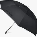 Automatic Open Golf Umbrella, 72 inch Extra Large Oversize Double Canopy Vented Stick Umbrellas, Windproof Waterproof Umbrella for Men And Women Amazon's Choice