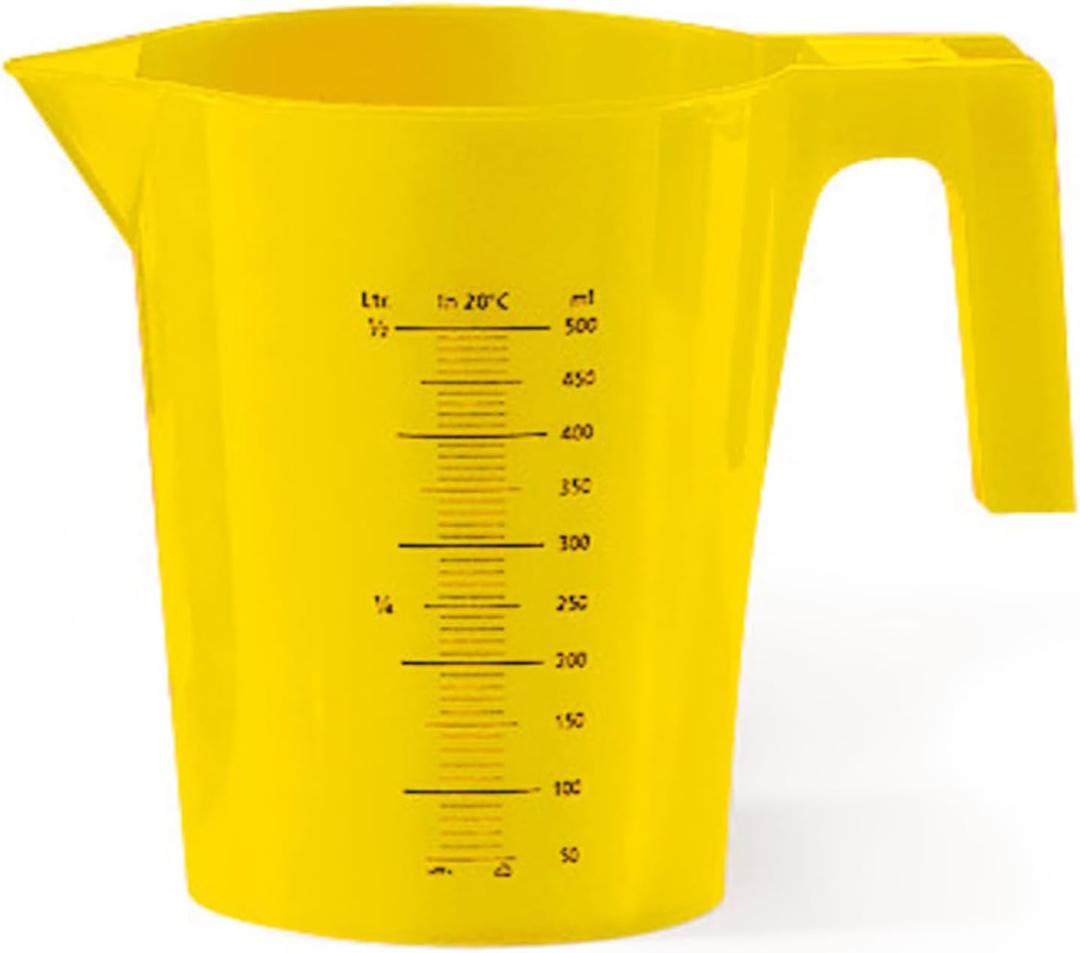 Multi Measuring Cube Cup for Cooking and Baking, Helps with Organization and Reduce Clutter, All in One Measuring Kitchen Device  Great Gift Yellow