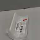 Universal Hair Dryer Holder, Blow Dryer Hanger Wall Mount for Hair Dryer Hook with Plug&Cord Organizer Self Adhesive for Cabinet Bathroom(1 Pack White)