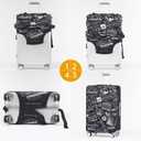 Travelkin Luggage Covers For Suitcase Tsa Approved,Suitcase Cover Protector Fit 26-28 Inch Luggage