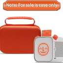 LTGEM Case Compatible with Yoto Player 3rd Gen Kids Speaker and Yoto Card, Pink(Case Only)