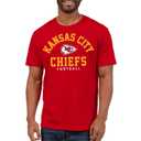 Men's Kansas City Chiefs Vintage Arch T-Shirt (Orange, XL)