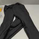  Girls Fleece Lined Leggings Cotton Kids Winter Warm Leggings Thick Thermal Tights Pants (7-8 Years, Black)