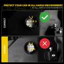 Dasbecan 6Pin Left Headlight w/DRL Compatible with 2014-22 Ram Promaster