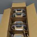 [10-Pack] Glass Meal Prep Containers with Lids, MCIRCO Food Storage Containers with Snap Locking Lids, Airtight Lunch Containers, Microwave, Oven, Freezer and Dishwasher (gray)