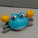 Crawling Crab Baby Toys Upgrade Version - 3 Speed & Music Control, Infant Tummy Time Interactive Walking Toddler Toy for 3 4 5 6 7 8 9 10 11 12 Year Old Boys or Girls (Blue)