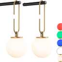 Battery Operated Wall Sconces Set of 2,Dimmable Wall Sconce Battery Powered with Remote Control,Indoor Not Hardwired Wall Lamp for Bedroom, Mid-Century Modern Wall Light (Chrome)