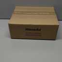 Mocado Travel Makeup Case with Lighted Mirror, Makeup Box with 8 Makeup Brushes and 10x Magnifying Mirror,Cosmetic Case Adjustable Brightness Makeup Train Case with Makeup Brushes Divider(Black)