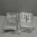 Delamu 2-Tier Under Sink Organizers and Storage, Multi-Purpose Stackable Bathroom Cabinet organizers, Pull Out Kitchen Pantry Organization and Storage with Dividers(2 Pack, Clear)