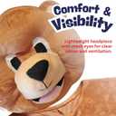 Dress Up America Bear Mascot Costume - Full Body Animal Suit for Kids & Adults - Includes Jumpsuit & Mask, Large