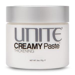 UNITE Hair  CREAMY Paste  Versatile Styling Paste for Texture, Definition & Buildable Hold  Adds Thickness & Piecey Separation  2 Oz