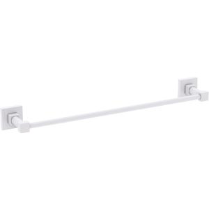 Allied Brass AR-41-18-WHM Argo 18" Towel Bar, Matte White (20 Inch)