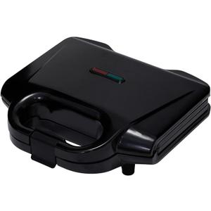 Amazon Basics 2-Slice Waffle Maker with Non-Stick Coating, Easy to Clean, 700W, Black