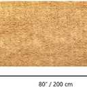 SUNYAY 16x80 inch Natural Coconut Coir Liner Sheets Coco Fiber Roll Coco Mat for Planter Flower Basket Liner Garden Decoration Animal Pet Pad