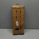 QiMH Upgraded Dog Pooper Scooper Extra Large, Adjustable Long Handle Stainless Metal Pet Poop Tray and Rake Set for Large Medium Small Dogs, Dog Waste Removal Bin Rake, Great for Grass, Street, Gravel (Blue)