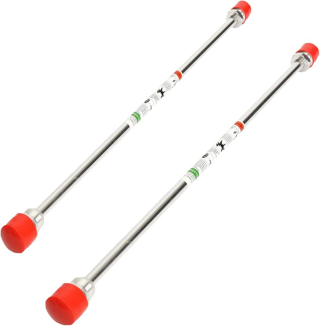 2PCS Airless Paint Sprayer Tip Extension Pole Extension Rod for Airless Painting Spray Gun 20-Inch