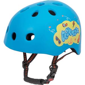 DRBIKE Kids Bike Helmet for Toddlers and Kids Ages 3-8, Adjustable Multi-Sport Boys Girls Helmet for Cycling Snowboard Roller Skating Scooter, Multiple Colors (Medium, blue)
