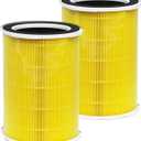 2 Packs P200S/G200S Filter Replacement for Pet, Compatible with P200S/P200 Max/P200 Pro Air Purifier & G200S/G200 Air Purifier, High-Efficiency 3-in-1 H13 True HEPA Activated Carbon Filter