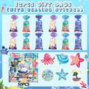 CZWXOXO 110Pcs Under the Sea Party Favors, Ocean Party Favors, Cute Sea Animal Party Supplies, Ocean Themed Gifts Pinata for Birthday Party Ocean Themed Classroom Rewards