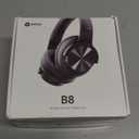 Picun B8 Bluetooth Headphones, 120H Playtime Headphone Wireless Bluetooth with 3 EQ Modes, Low Latency, Hands-Free Calls, Over Ear Headphones for Travel Home Office Cellphone PC Black